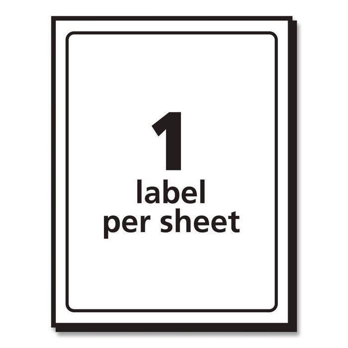 4 x 6 Shipping Labels with TrueBlock Technology, Inkjet/Laser Printers, 4 x 6, White, 20/Pack