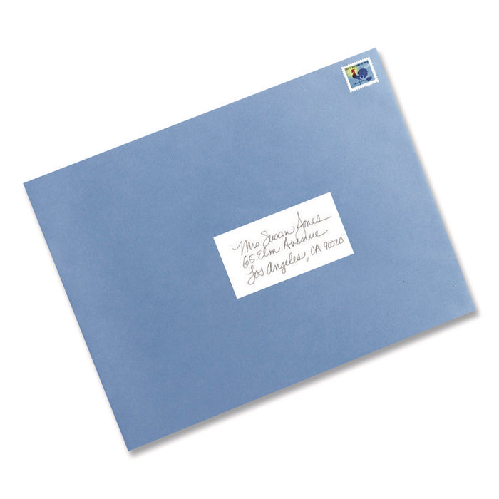 Removable Multi-Use Labels, Inkjet/Laser Printers, 2 x 4, White, 2/Sheet, 50 Sheets/Pack, (5444)