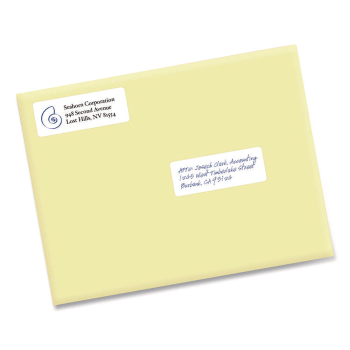Removable Multi-Use Labels, Inkjet/Laser Printers, 1.5 x 4, White, 3/Sheet, 50 Sheets/Pack, (5452)