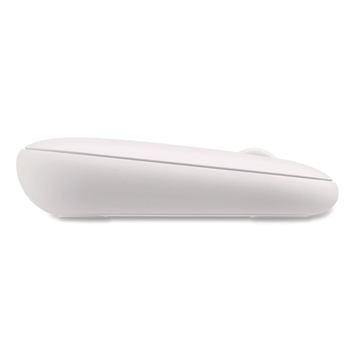 MK470 Slim Wireless Keyboard and Mouse Combo, 2.4 GHz/33 ft Wireless Range, Off-White