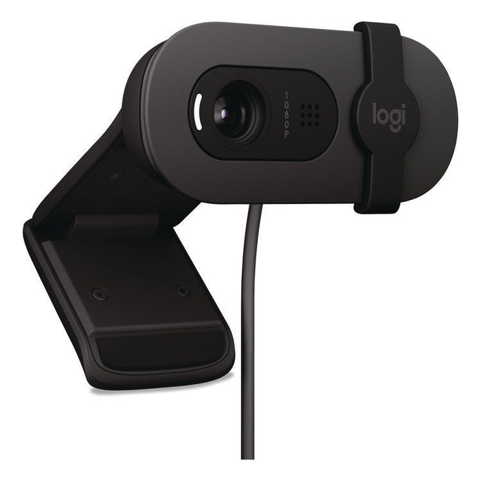 Brio 105 Business Webcam, 1920 pixels x 1080 pixels, 2 Mpixels, Black