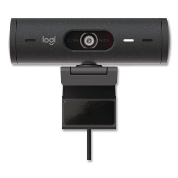 Brio 505 Plug and Play Webcam, 1920 pixels x 1080 pixels, 4 Mpixels, Graphite