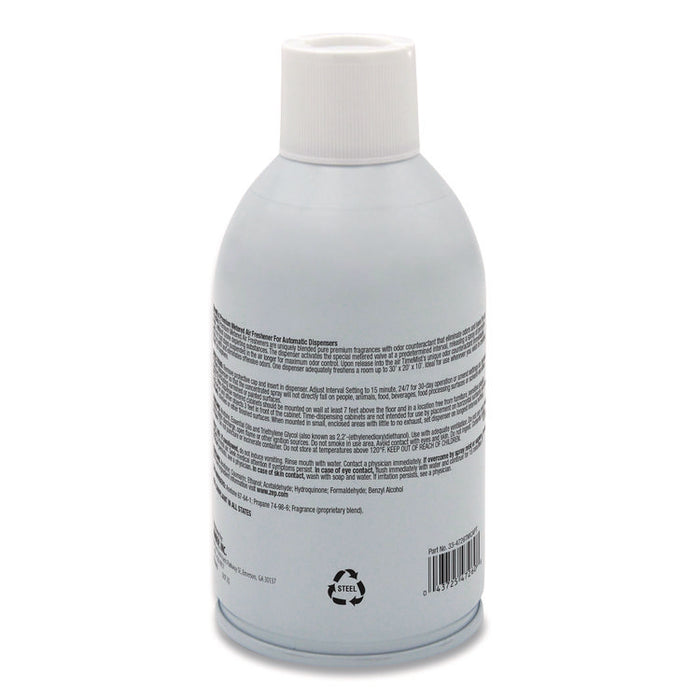 Premium Metered Air Freshener Refill, Vanilla, 5.3 oz Aerosol Spray, 12/Carton
