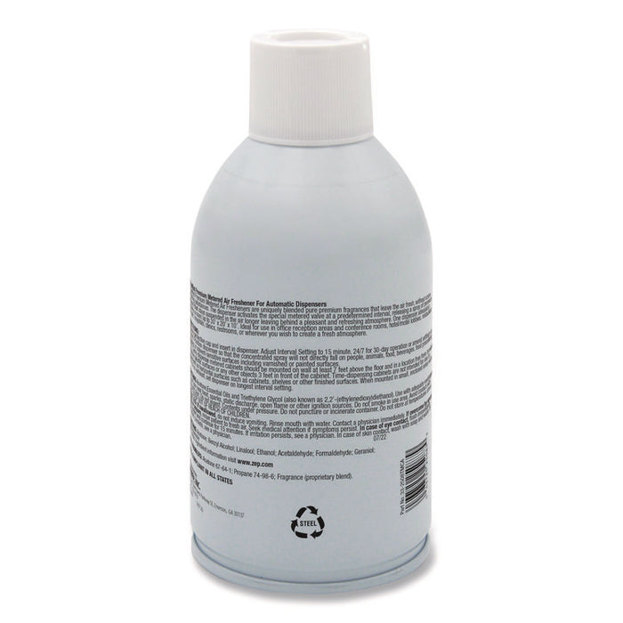 Premium Metered Air Freshener Refill, Citrus, 7.1 oz Aerosol Spray, 12/Carton