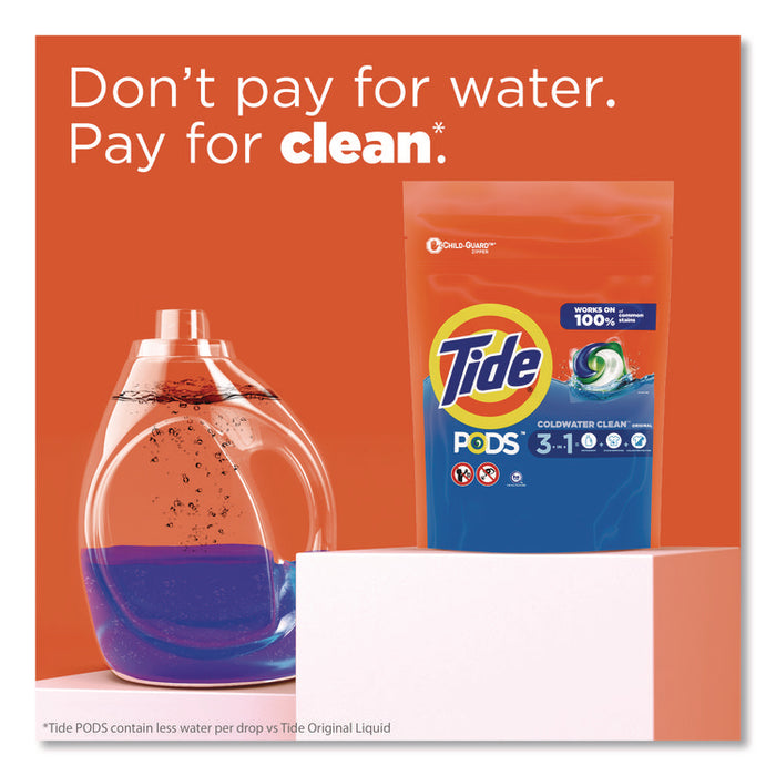 PODS Laundry Detergent, Pods, Tide Original Scent, 112 Pods/Tub