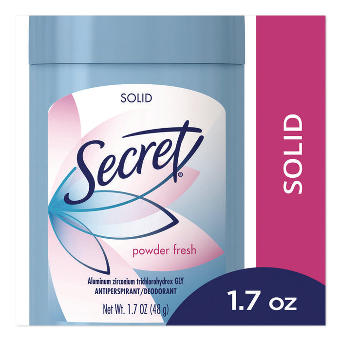 Invisible Solid Anti-Perspirant and Deodorant, Powder Fresh Scent, 1.7 oz Stick