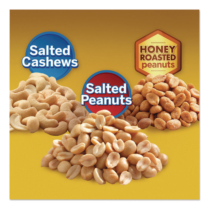 Salted Nuts Variety Pack, Assorted Flavors, 1.5 oz/1.75 oz Packs, 24/Carton