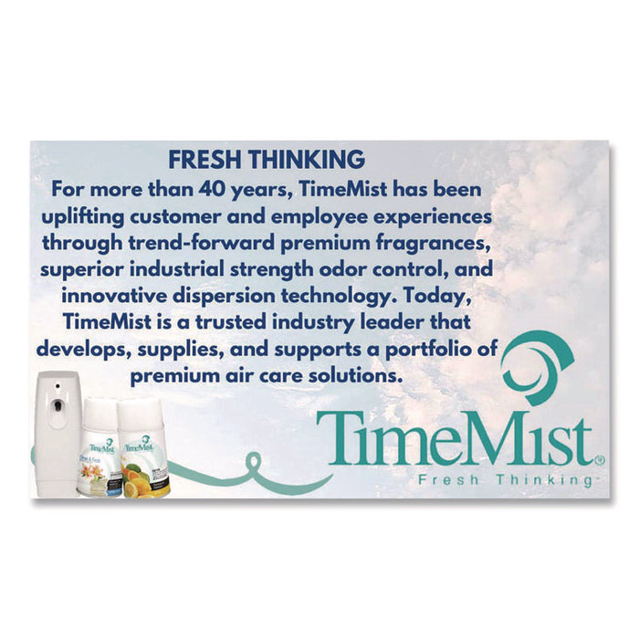 Premium Metered Air Freshener Refill, Caribbean Waters, 7.1 oz Aerosol Spray