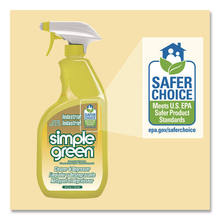 Industrial Cleaner and Degreaser, Concentrated, 24oz Spray Bottle