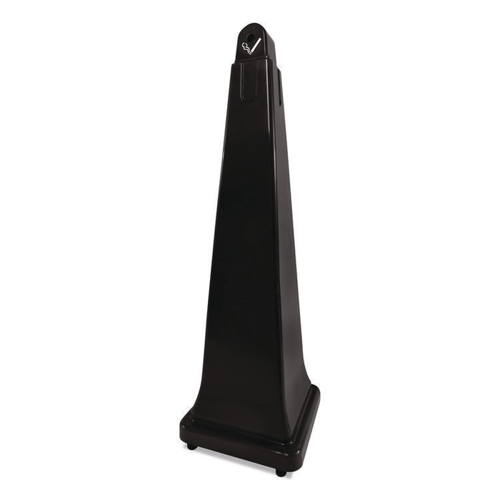 Groundskeeper Receptacle Replacement Can Liner, 3 x 33.25, Steel, Black