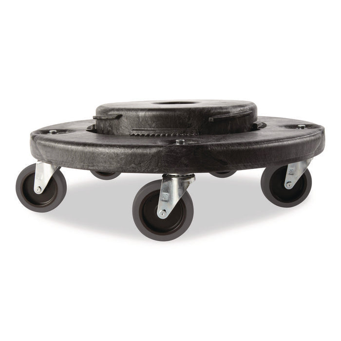 3" Swivel Caster, 0.44" x 1.38" Swivel Stem, Gray