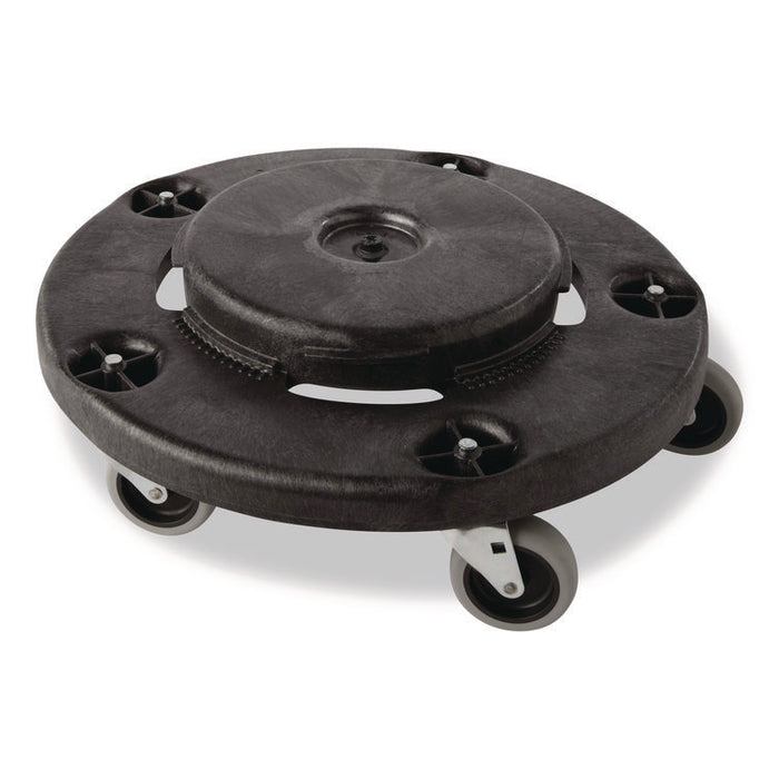 3" Swivel Caster, 0.44" x 1.38" Swivel Stem, Gray