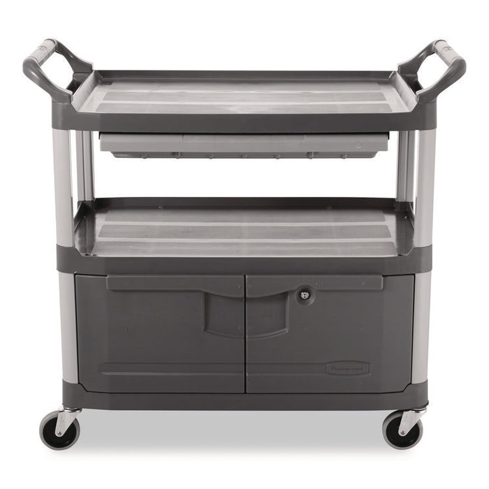Utility Cart Replacement Parts, Panel Kit, For Rubbermaid FG4092, FG4093, FG4094, Plastic, Gray