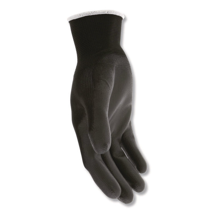 Work Gloves, 10" Long, Small, Black, 12 Pairs