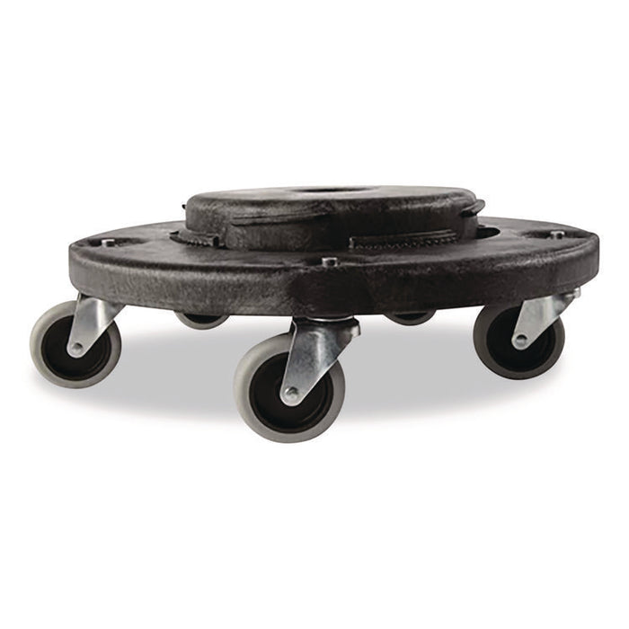 3" Swivel Caster, 0.44" x 1.38" Swivel Stem, Gray
