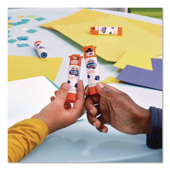 BlooStick Buddies and Disappearing Purple Glue Stick Combo Pack, 0.21 oz, Dries Clear, 12/Pack