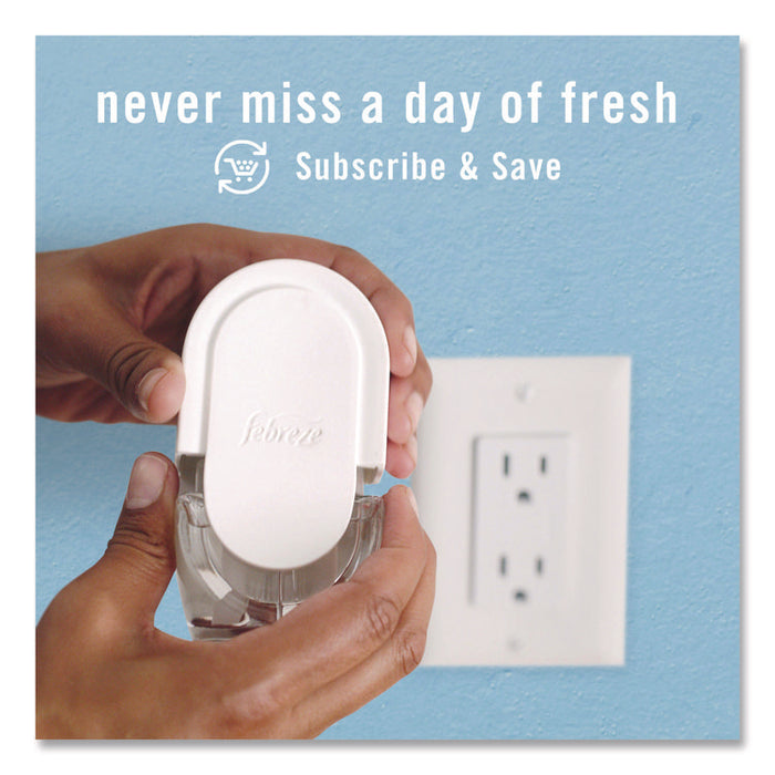 PLUG Air Freshener Refills, Mountain/Ocean/Rainforest, 2.63 oz, 3/Pack, 6 Packs/Carton