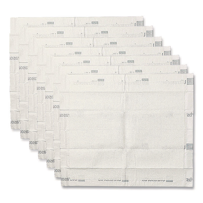 Ultrasorbs Disposable Dry Pads, 23 x 35, Blue, 7/Box