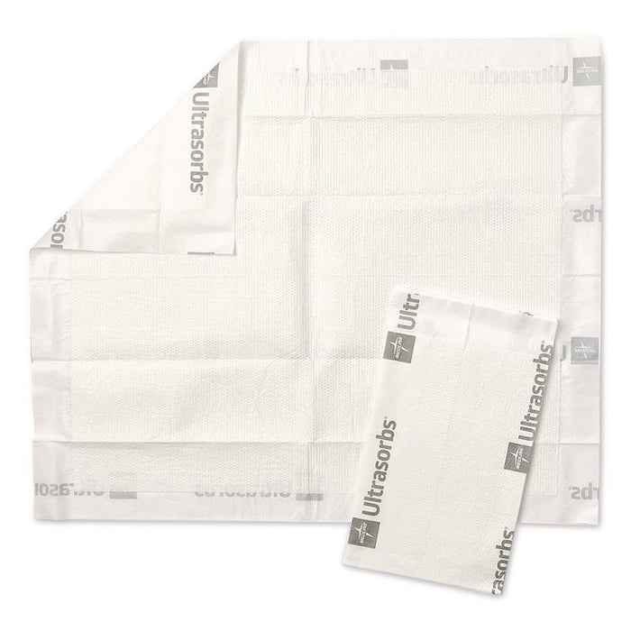 Ultrasorbs Disposable Dry Pads, 23 x 35, Blue, 7/Box, 6/Carton