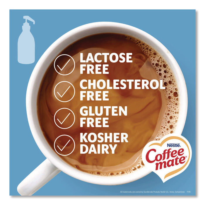 Liquid Coffee Creamer, French Vanilla, 1.5 L Pump Bottle, 2/Carton