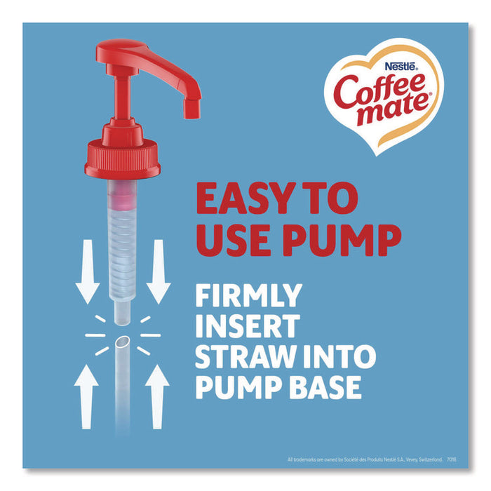 Liquid Coffee Creamer, French Vanilla, 1.5 L Pump Bottle, 2/Carton