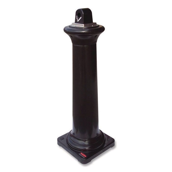 Groundskeeper Receptacle Replacement Can Liner, 3 x 33.25, Steel, Black