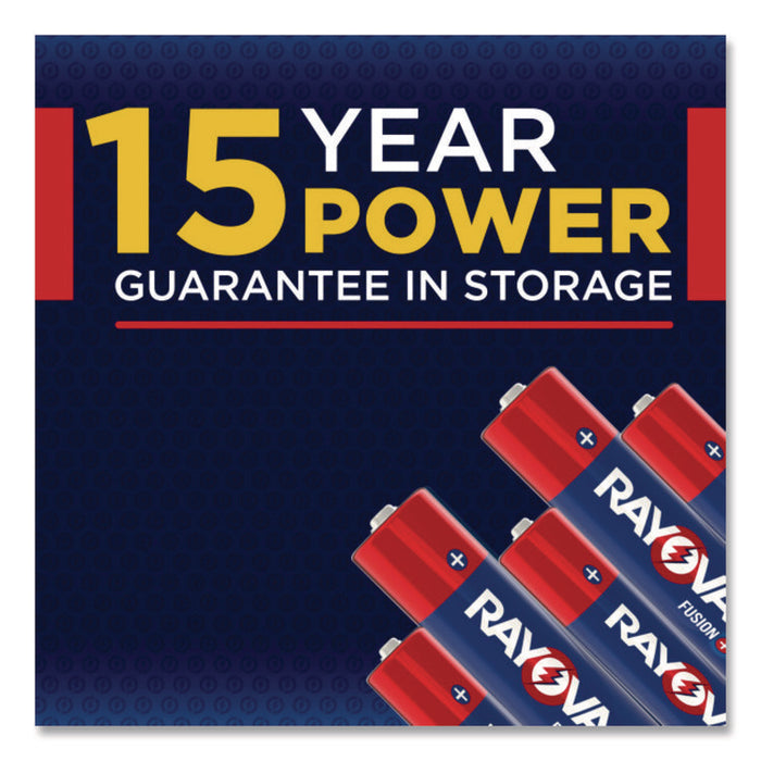Fusion Performance, Alkaline AA Batteries, 16/Pack