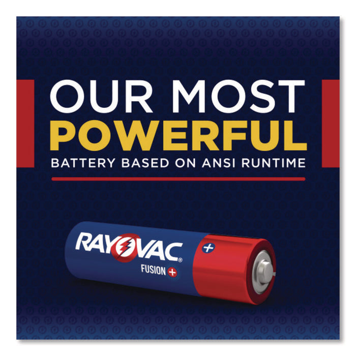 Fusion Performance, Alkaline AA Batteries, 16/Pack