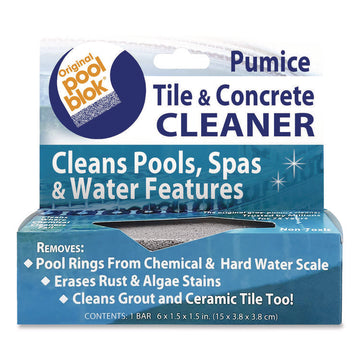 Tile and Concrete Cleaner, 6 x 1.5, Gray, 12/Carton