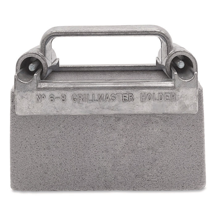 Griddle and Grill Cleaning Brick Holder, 6 x 4, Gray