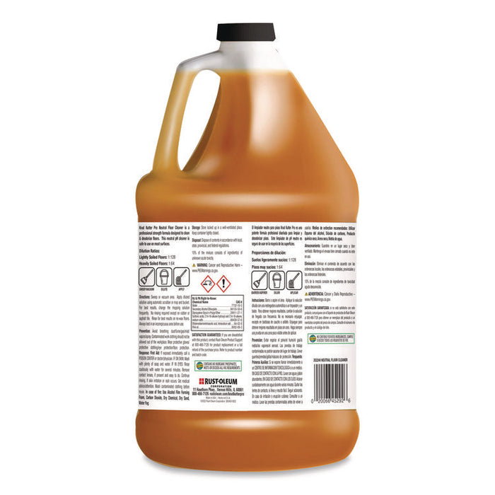 Professional Neutral Floor Cleaner Concentrate, Pine Scent, 1 gal Bottle, 4/Carton