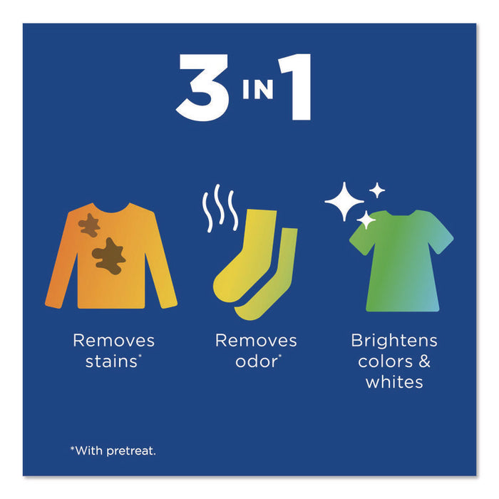 For Colors Stain Remover and Laundry Additive, Bleach Free, Original Scent, 33 oz Bottle, 6/Carton