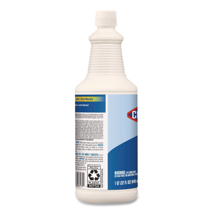 CloroxPro Bleach Cream Cleanser, 32 oz Bottle, 8/Carton
