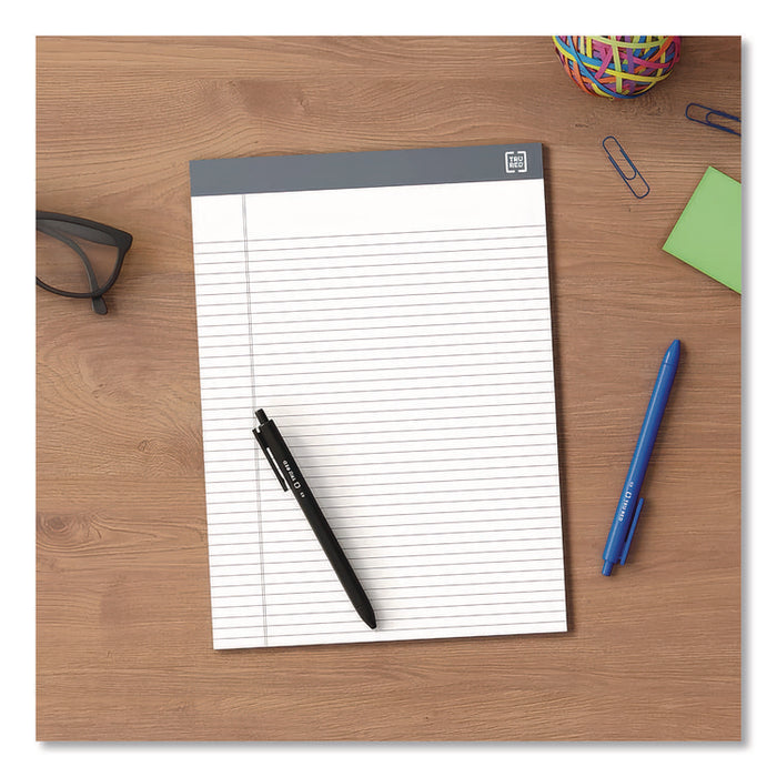 Notepads, Narrow Rule, (50) White 8.5 x 11 Sheets, 12/Pack