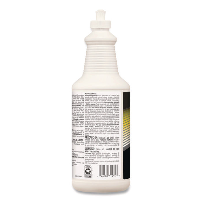 CloroxPro Urine Remover for Stains and Odors, Clean Floral Scent, 32 oz Pull-Top Bottle