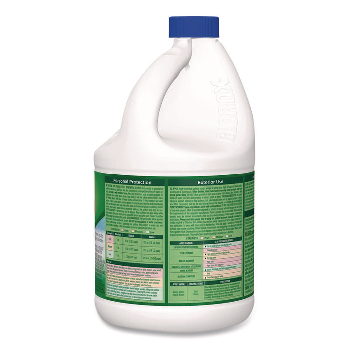 ProResults Concentrated Outdoor Bleach, Unscented, 81 oz Bottle, 6/Carton