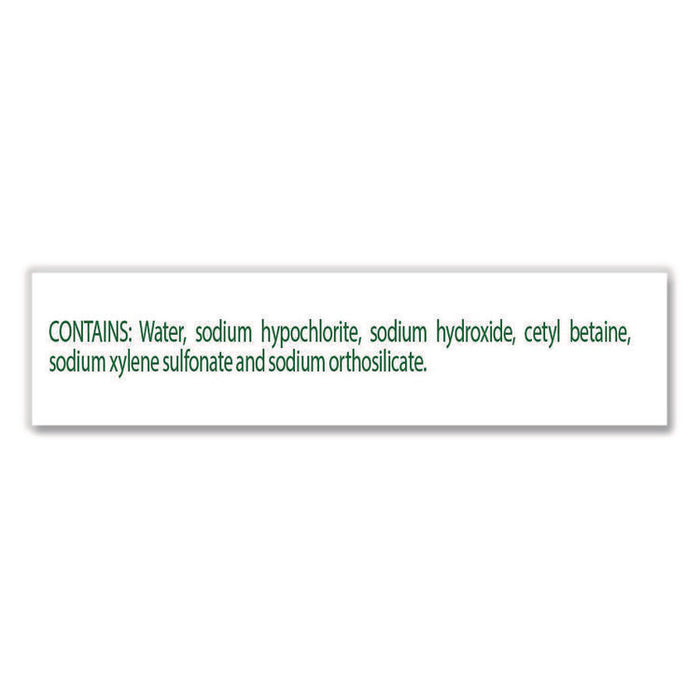 ProResults Concentrated Outdoor Bleach, Unscented, 81 oz Bottle, 6/Carton