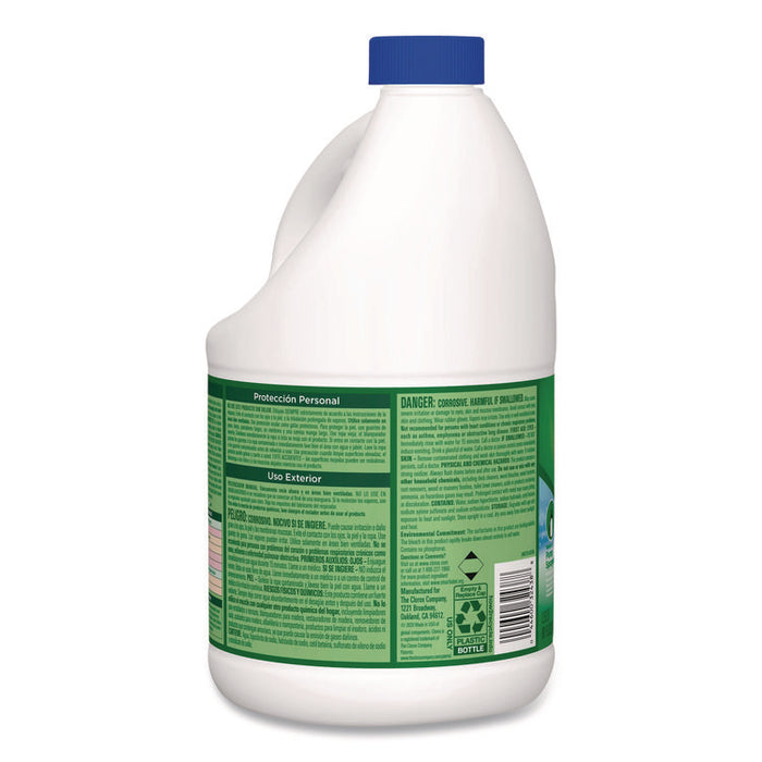 ProResults Concentrated Outdoor Bleach, Unscented, 81 oz Bottle, 6/Carton