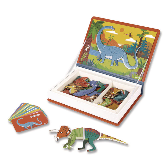 Magneti'books, Dinosaurs, Grades Pre-K to 3, 50 Pieces