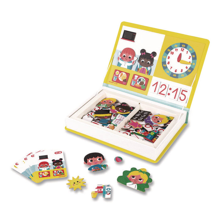 Magneti'books, Learn To Tell Time, Grades Pre-K to 3, 91 Pieces