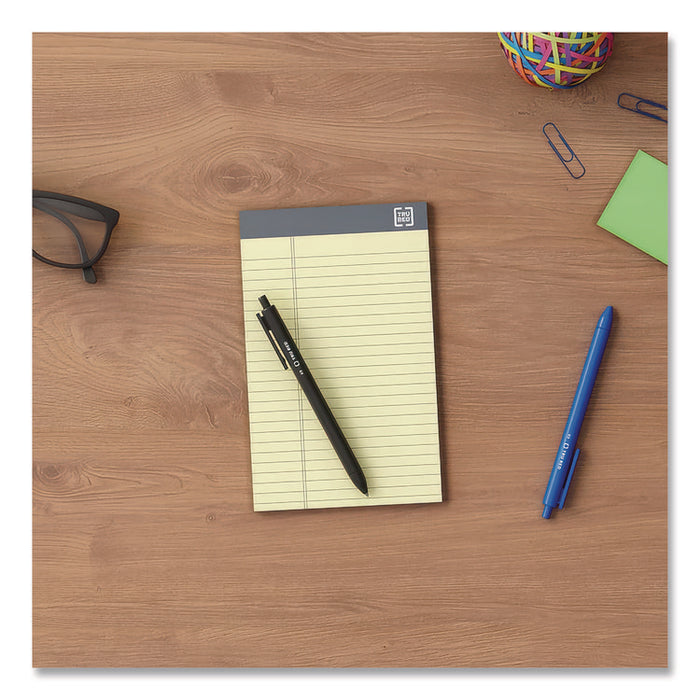 Notepads, Narrow Rule, (50) Canary Yellow 5 x 8 Sheets, 12/Pack