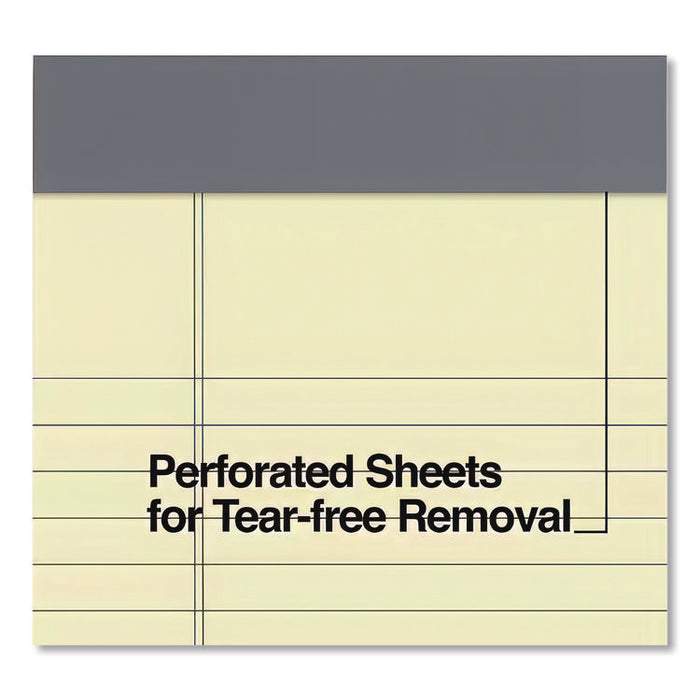 Notepads, Narrow Rule, (50) Canary Yellow 5 x 8 Sheets, 12/Pack
