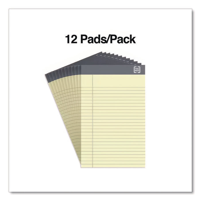 Notepads, Narrow Rule, (50) Canary Yellow 5 x 8 Sheets, 12/Pack