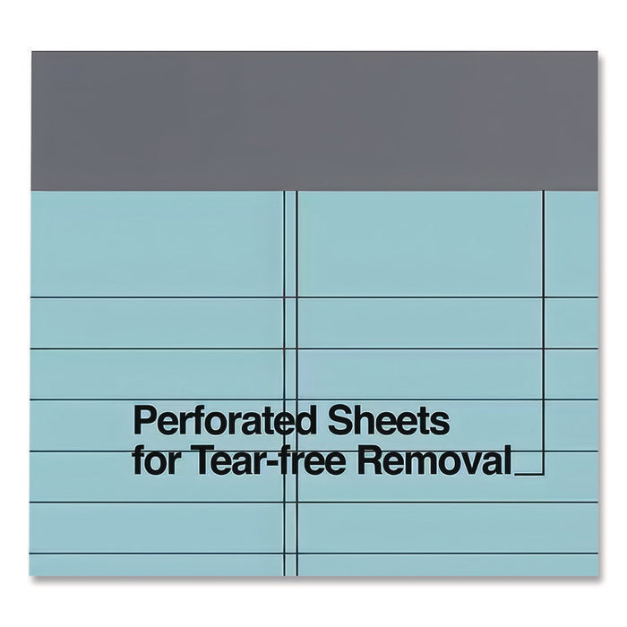 Notepads, Narrow Rule, (50) Assorted Pastel Color 5 x 8 Sheets, 6/Pack