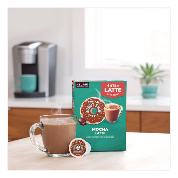 Mocha One Step Latte K-Cups, Vanilla, 20/Box