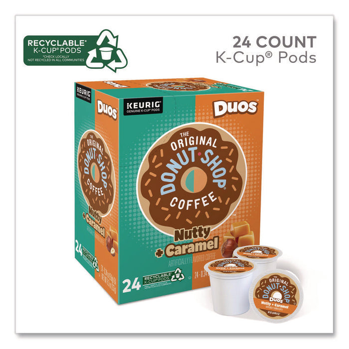 Nutty Plus Caramel K-Cup, 0.34 oz, 24/Box