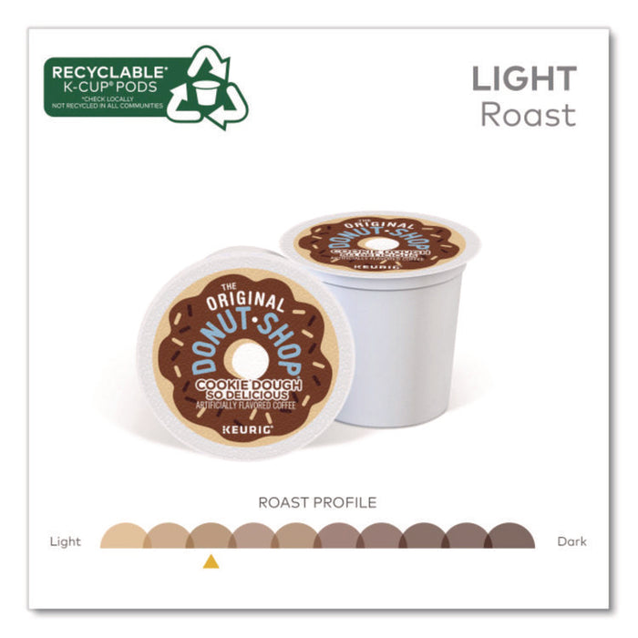 Cookie Dough So Delicious K-Cups, 0.3 oz K-Cup, 24/Box