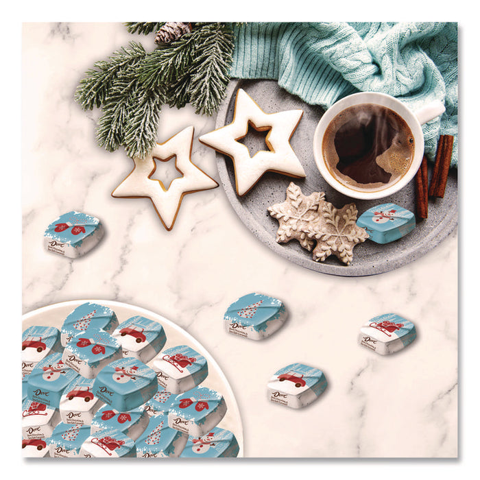 Promises Frosty and Festive Dark Chocolate and Sea Salt Caramel Candy, 7.94 oz Bag