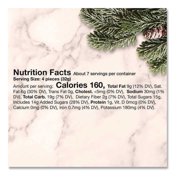 Promises Frosty and Festive Dark Chocolate and Sea Salt Caramel Candy, 7.94 oz Bag