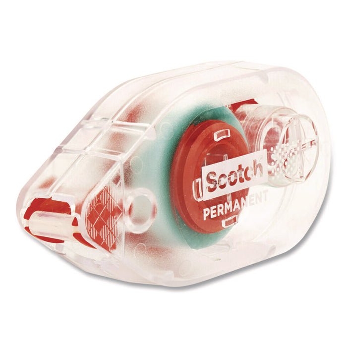 Tape Runner, 0.27" x 26 ft, Dries Clear